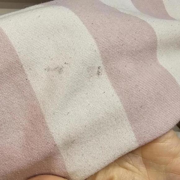 Cozy Striped Plush Robe with Hood VS - Picture 7 of 8